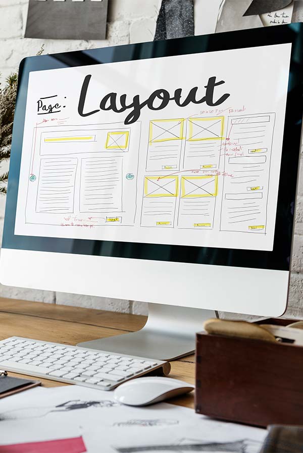 Web design Sketch
